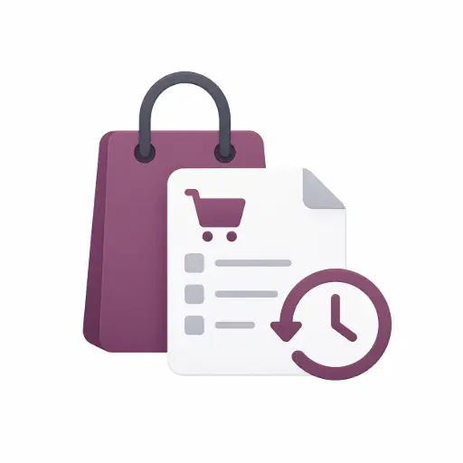 تاريخ شراء المنتجات - Purchase History Of Products