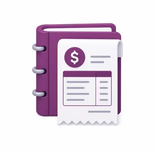 دفاتر الإيصالات - Receipt books